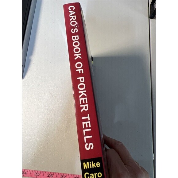 Caro's Book of POKER TELLS : The Psychology and Body Language of Poker By Caro - Picture 3 of 5